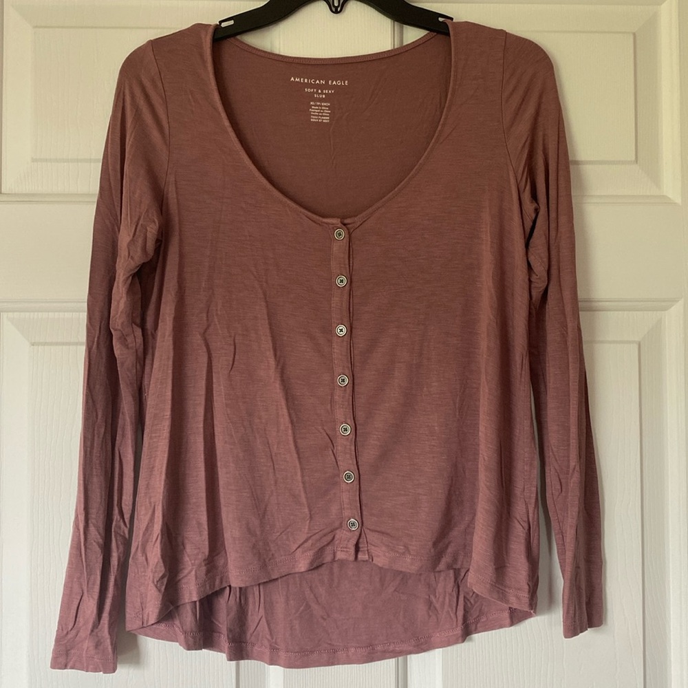 American Eagle long sleeve shirt, size XS